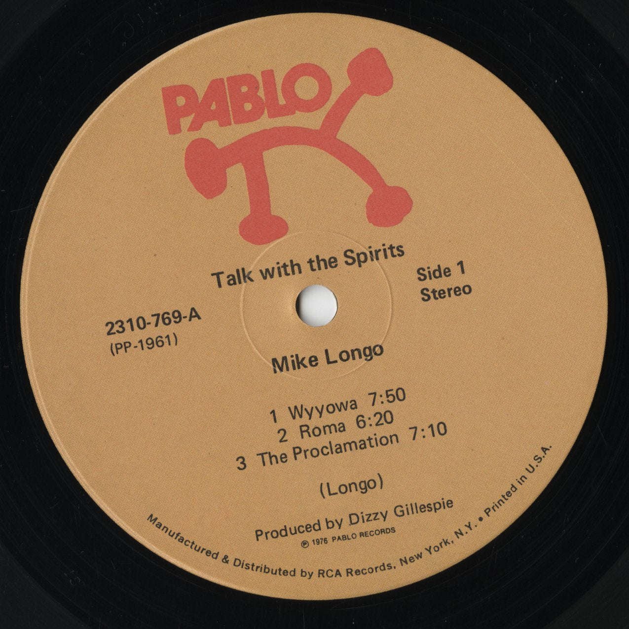 Mike Longo - Talk With The Spirits (2310-769) 1976 US Pablo｜中古LP