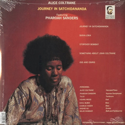 Alice Coltrane - Journey In Satchidananda (IMP-228) LP 2026 US Impulse｜新品LP back　アリス・コルトレーン