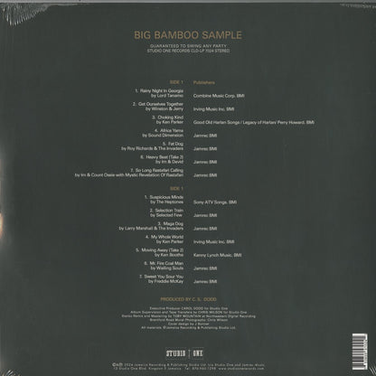 V.A. / Big Bamboo Sample (CLD LP 7024) Studio One REGGAE ROCKSTEAD Back