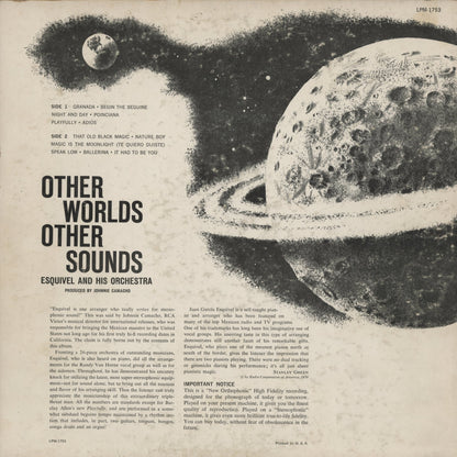 Esquivel - Other Worlds Other Sounds - MONO (LPM1753) 1958 US RCA｜中古LP