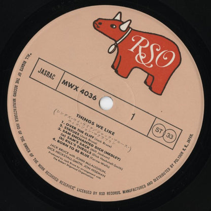 Jack Bruce / ジャック・ブルース / Things We Like (MWX 4036)