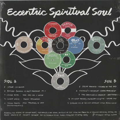 V.A. - Eccentric Spiritual Soul (NUM 524 LP-C2) 2025 US Numero Group｜新品LP back