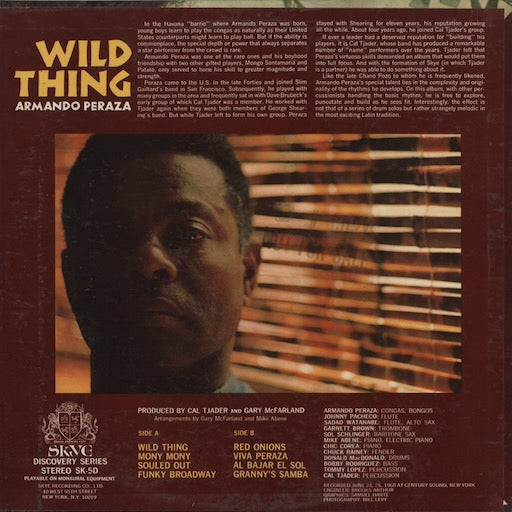 Armando Peraza - Wild Thing (SK 5D) LP 1969 US Skye｜中古LP