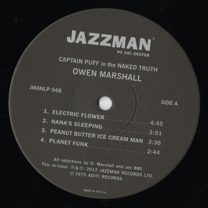 Owen Marshall – The Naked Truth (JMLP048) LP 2012 UK Jazzman | 中古LP