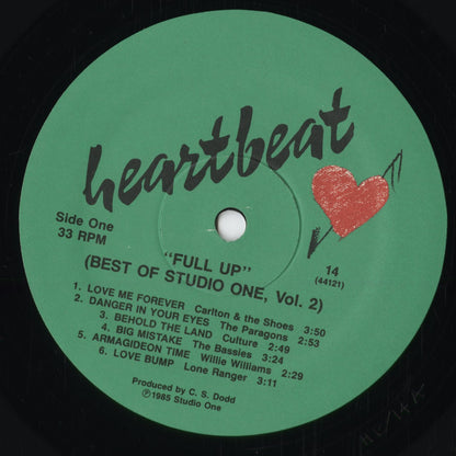 V.A. - Full Up Best of Studio One Vol.2 (HB-14) 1985 US Heartbeat｜中古LP