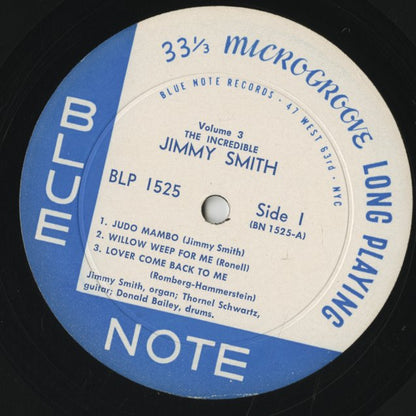 Jimmy Smith / ジミー・スミス / At The Organ Vol.3 (BLP1525)