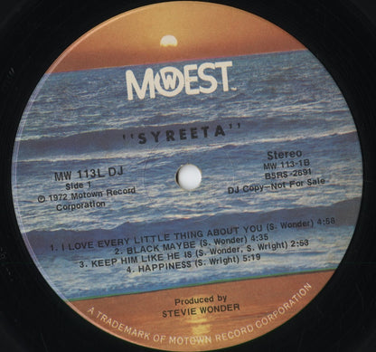 Syreeta - Syreeta (MW 113L DJ) 1972 US MoWest｜中古LP