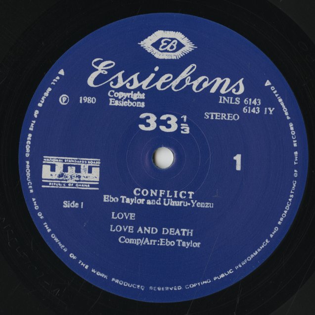 Ebo Taylor / エボ・テイラー / Conflict (MRBLP109)