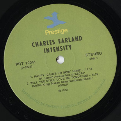 Charles Earland / チャールズ・アーランド / Intensity (PRT 10041)