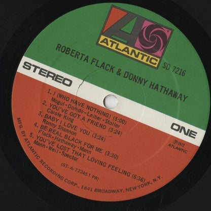 Roberta Flack & Donny Hathaway / ロバータ・フラック ダニー・ハサウェイ / Roberta Flack & Donny Hathaway (SD7216)