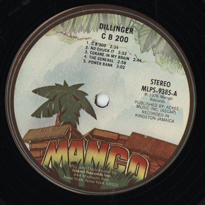Dillinger / ディリンジャー / CB 200 (MLPS9385)