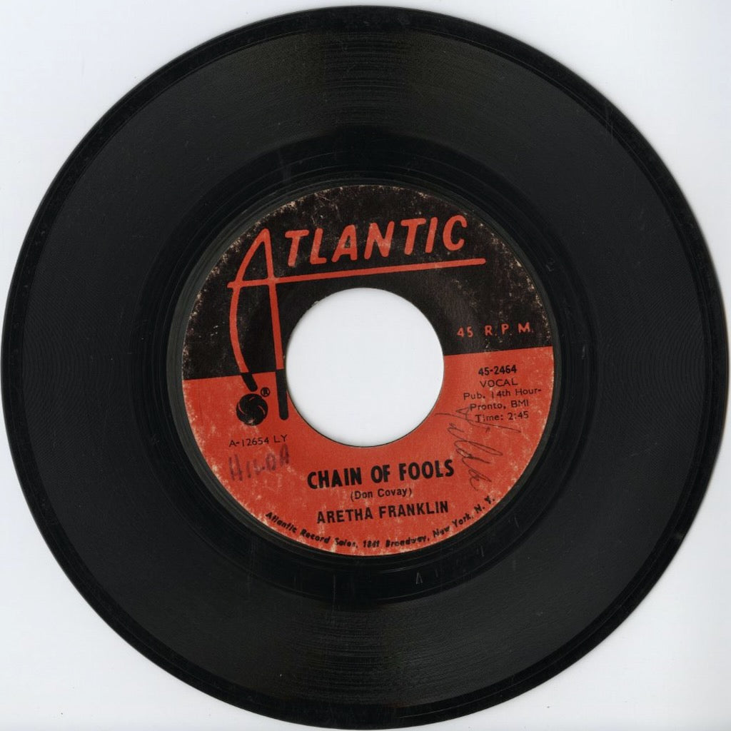 Aretha Franklin / アレサ・フランクリン - Chain Of Fools / Prove It -7 (45-2464)
