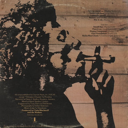 Bob Marley & The Wailers - Burnin' (ILPS-9256) LP 1974 US Island｜中古LP