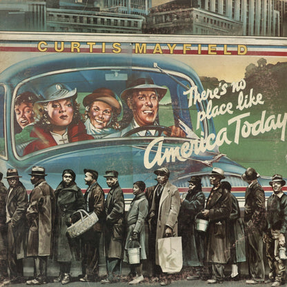 Curtis Mayfield - There's No Place Like America Today (CU 5001) 1975 US Curtom｜中古LP