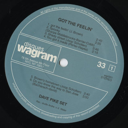 The Dave Pike Set / Got The Feelin' (WGR001) 1998 US Disques Wagram