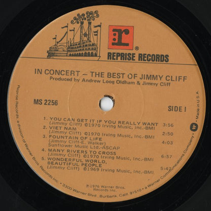 Jimmy Cliff / ジミー・クリフ / In Concert : The Best Of Jimmy Cliff (MS2256)