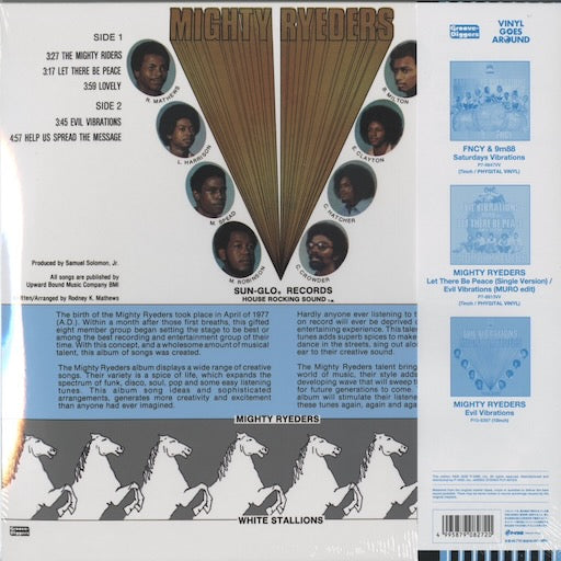 Mighty Ryeders - Help Us Spread The Message (PLP8272/3) 2025 JPN P-VINE｜新品2LP back