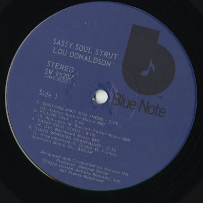 Lou Donaldson - Sassy Soul Strut (SW 95207) 1973 US Blue Note｜中古LP