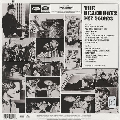 The Beach Boys / ビーチ・ボーイズ / Pet Sounds (180g) Coke Bottle Clear Vinyl