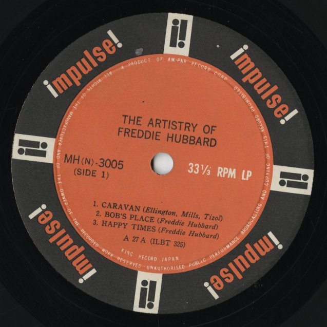 Freddie Hubbard - The Artistry Of Freddie Hubbard (MH(N)-3005) Impulse
