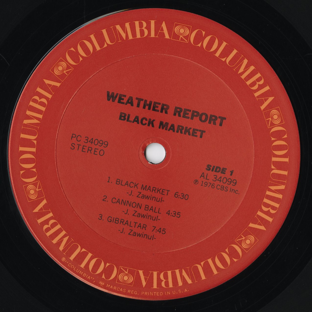 Weather Report / ウェザー・リポート / Black Market (PC 34099)