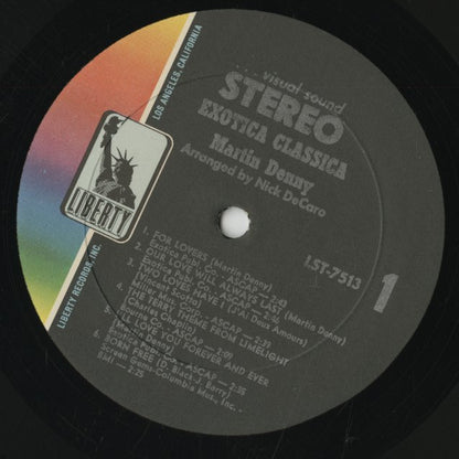 Martin Denny / マーチン・デニー / Exotica Classica (LRP-7513)
