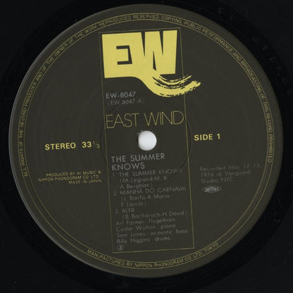 Art Farmer / アート・ファーマー / The Summer Knows (EW 8047)
