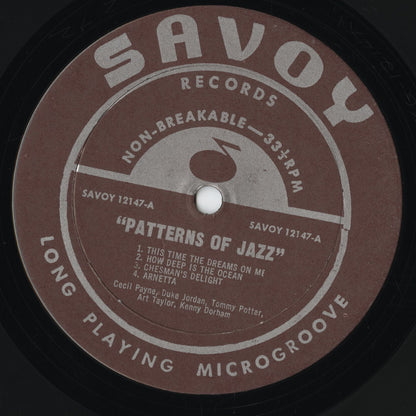 Cecil Payne - Patterns Of Jazz (MG 12147) LP 1970's US Savoy｜中古LP