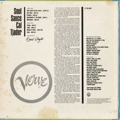 Cal Tjader - Soul Sauce (V6-8614) 1965 US Verve｜中古LP