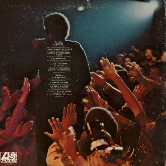 Aretha Franklin - Live At Fillmore West (SD 7205) 1971 US Atlantic｜中古LP
