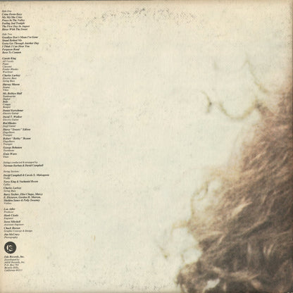 Carole King - Rhymes And Reasons (SP-77016) 1972 US Ode｜中古LP