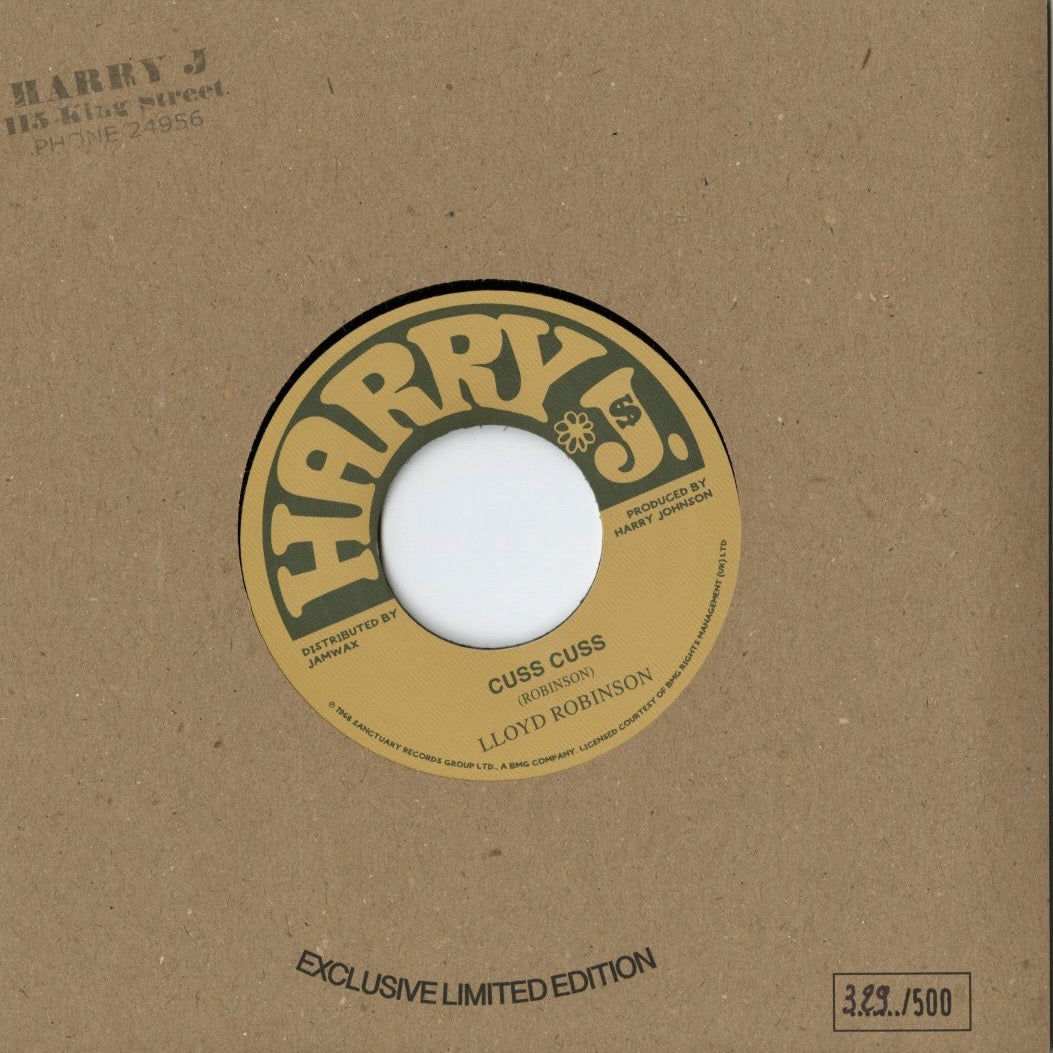 Lloyd Robinson / ロイド・ロビンソン / Cuss Cuss  -7 (500 - Numberd Limited Edition)