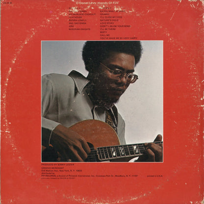 O'Donel Levy - Hands Of Fire (GM 4408) 1974 US Groove Merchant｜中古LP