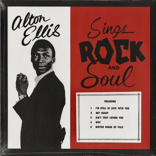 Alton Ellis - Sings Rock & Soul (CLD-LP 7013) 2023 US Studio One｜新品LP アルトン・エリス