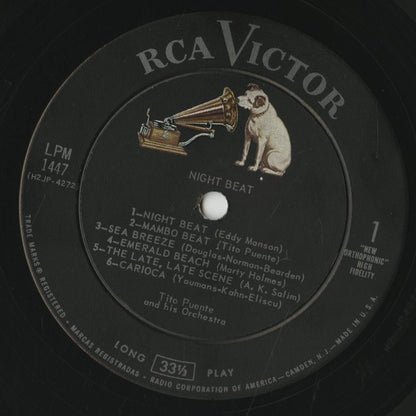 Tito Puente / ティト・プエンテ / Night Beat (LPM1447)
