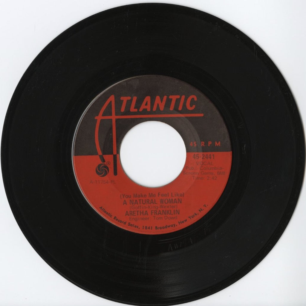 Aretha Franklin / アレサ・フランクリン - A Natural Woman / Baby,Baby,Baby -7 (45-2441)