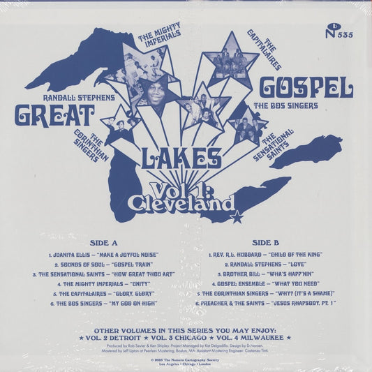 V.A. / Great Lakes Gospel - Vol. 1 : Cleveland (N535) Numero Group back