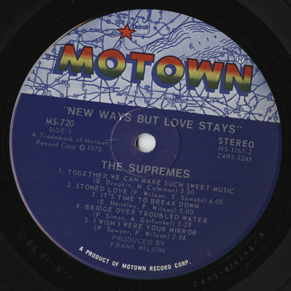 The Supremes - New Ways But Love Stays (MS-720) 1970 US Motown｜中古LP