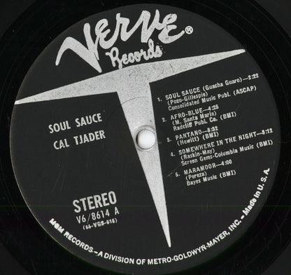 Cal Tjader - Soul Sauce (V6-8614) 1965 US Verve｜中古LP