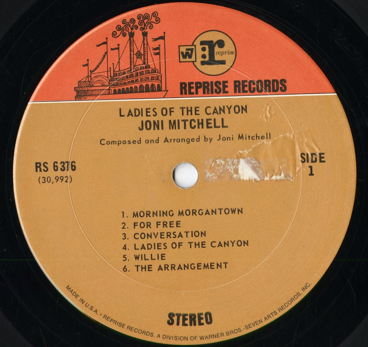 Joni Mitchell - Ladies Of The Canyon (RS 6376) 1970 US Reprise｜中古LP