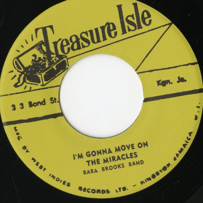 Baba Brooks Band / ババ・ブルックス・バンド / Flames In The Street -7 (T001)