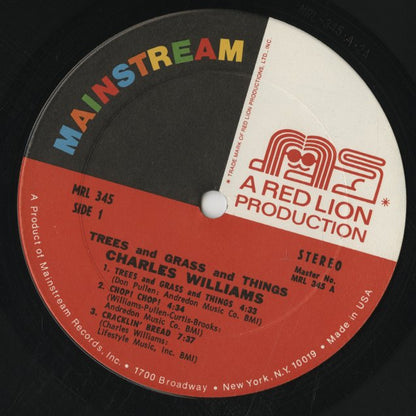 Charles Williams / チャールズ・ウィリアムス / Trees And Grass And Thing (MRL345)
