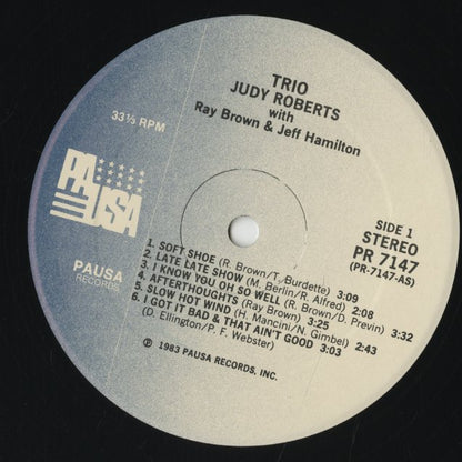 Judy Roberts / ジュディ・ロバーツ / Trio (PR7147)