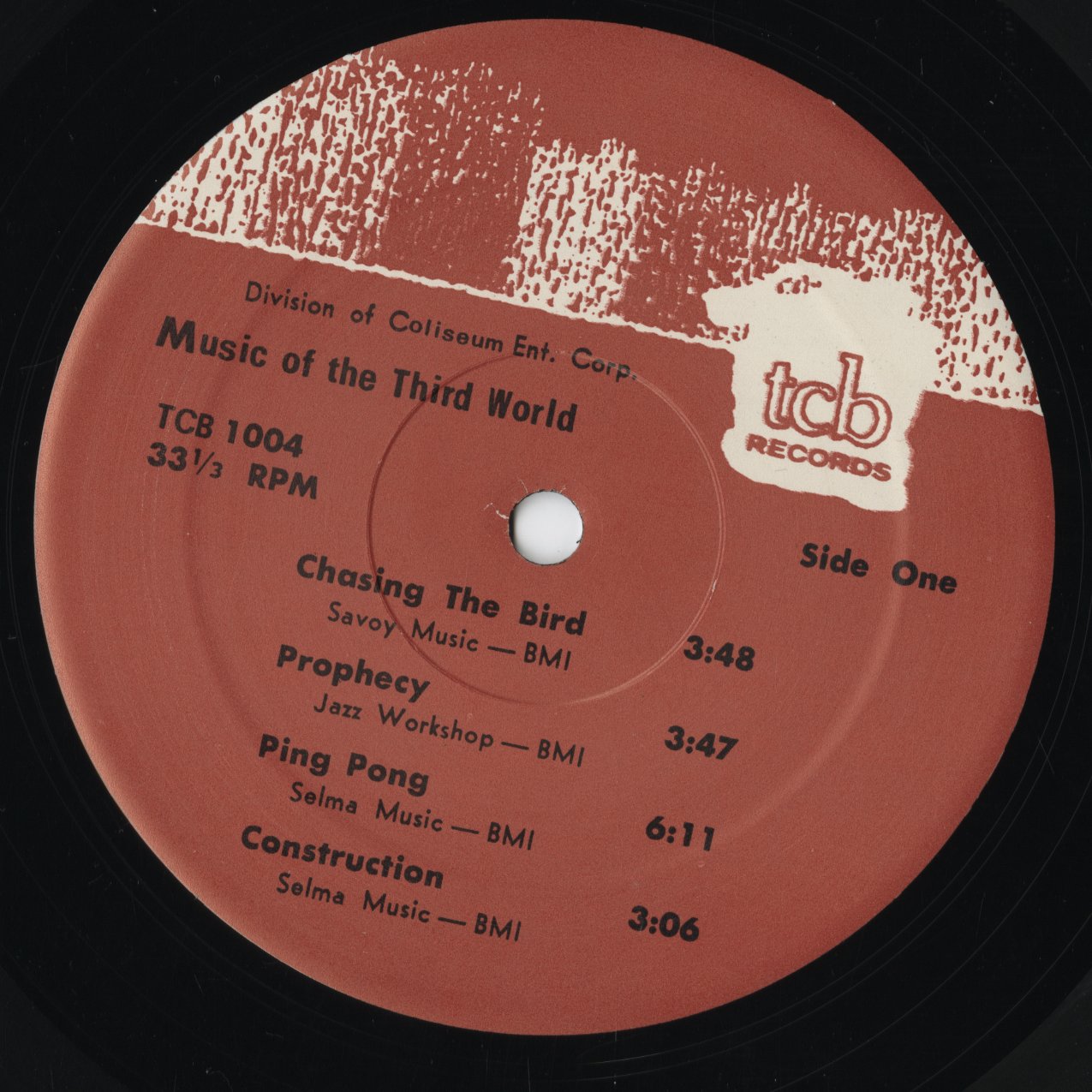 Donald Byrd - Booker Little - The Third World (TCB 1004) Mid 1970's US TCB｜中古LP