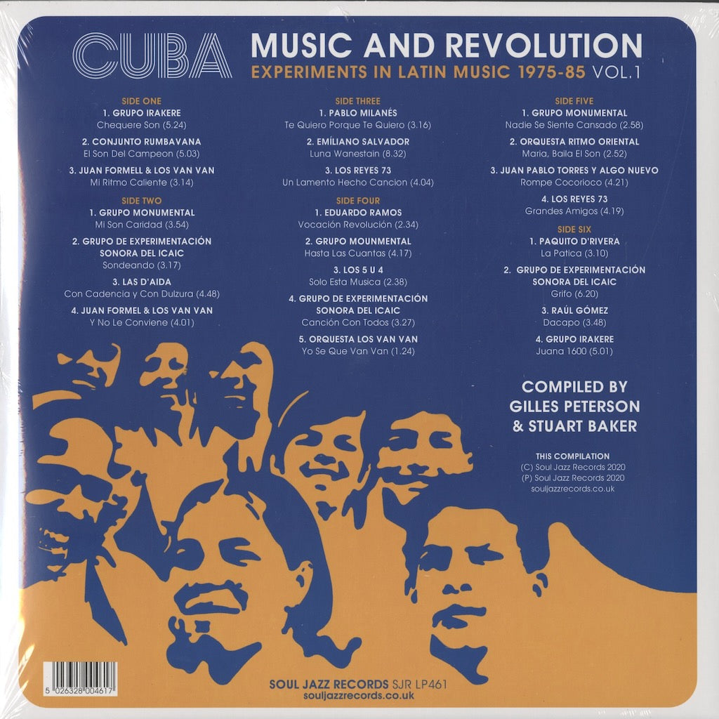 V.A./ Cuba: Music And Revolution - Culture Clash In Havana Cuba: Experiments In Latin Music 1975-85 Vol.1 - 3LP (SJR LP-461)