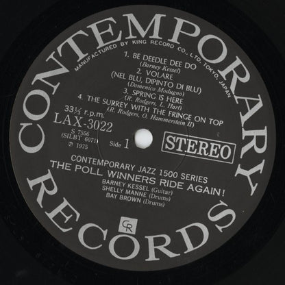 Barney Kessel / バーニー・ケッセル / The Poll Winners Ride Again! (LAX3022)