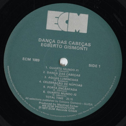 Egberto Gismonti / エグベルト・ジスモンチ / Danca Das Cabecas (ECM 1089)