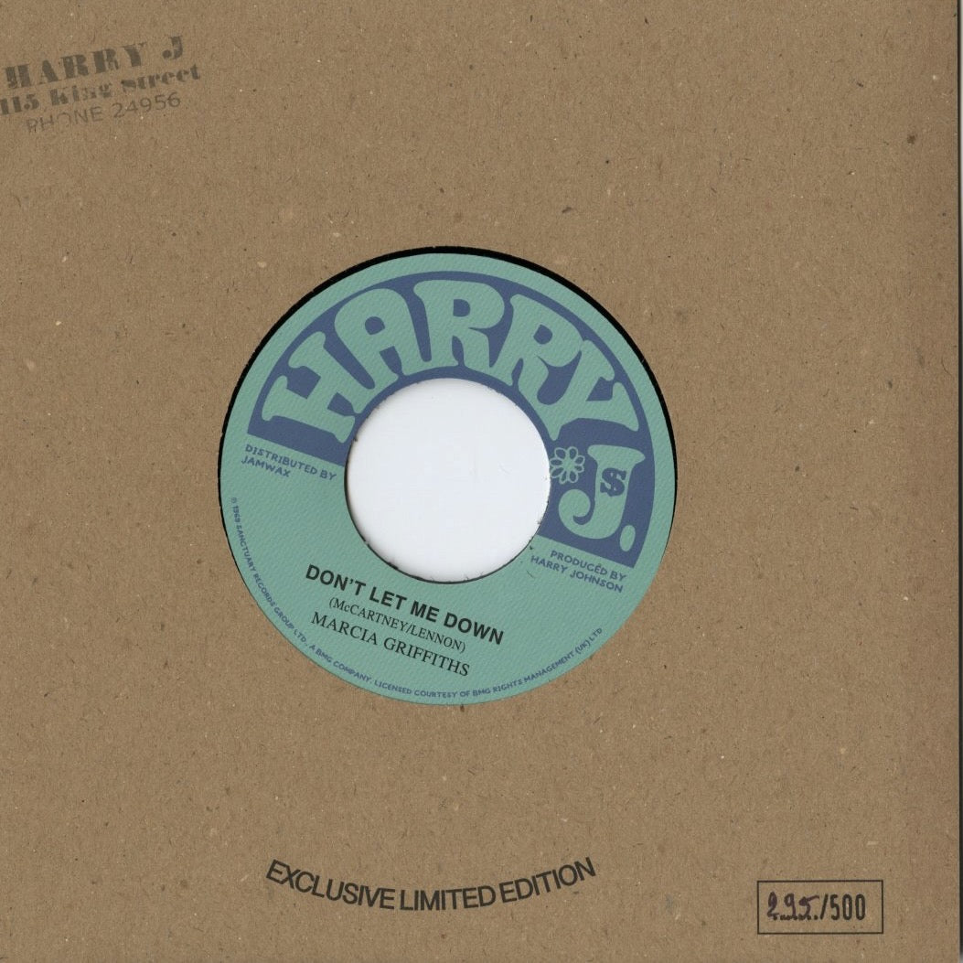 Marcia Griffiths / マーシャ・グリフィス / Don't Let Me Down -7 (500 - Numberd Limited Edition)