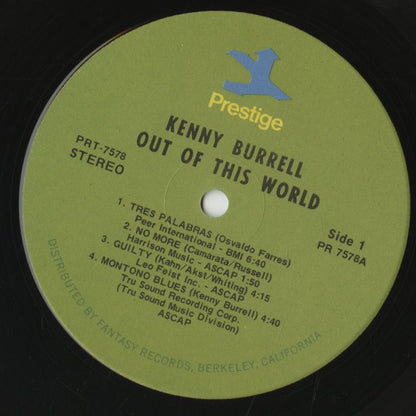 Kenny Burrell / ケニー・バレル / Out Of This World (PRT-7578)