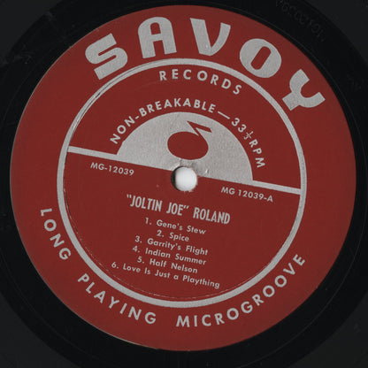 Joe Roland - Joltin' Joe Roland (MG-12039) LP 1960's US Savoy｜中古LP